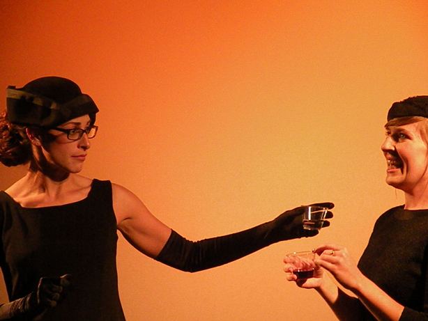 Furies Meg (JoAnna) & Tess (Sarah)